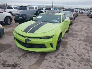 2016 Chevrolet Camaro 1LT with VIN 1G1FB1RS9G0131297, listed as a IAAI auction lot 41632147 with 44618 miles. Bid and sale history available at carsss.com. Image 18.
