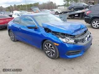 2018 Honda Civic Coupe LX-P with VIN 2HGFC4B02JH303978, listed as a IAAI auction lot 41722893 with NaN miles. Bid and sale history available at carsss.com. Image 1.