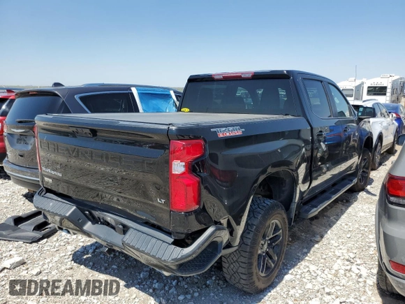 2023 Chevrolet Silverado 1500 LT Trail Boss with VIN 3GCUDFED0PG109052, listed as a Copart auction lot 52438905 with 28,030 mi miles and Salvage Title. Bid and sale history available at DreamBid. Image 3.