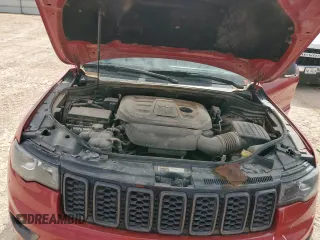 2018 Jeep Grand Cherokee Trailhawk with VIN 1C4RJFLGXJC477597, listed as a Copart auction lot 56338075 with 91,443 mi miles and Salvage title. Bid and sale history available at DreamBid. Image 12.