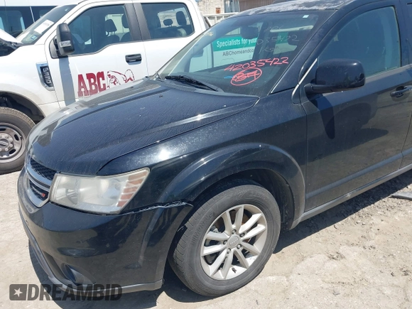 2015 Dodge Journey SXT with VIN 3C4PDCBB0FT708876, listed as a IAAI auction lot 42035422 with 157,669 mi miles. Bid and sale history available at carsss.com. Image 6.