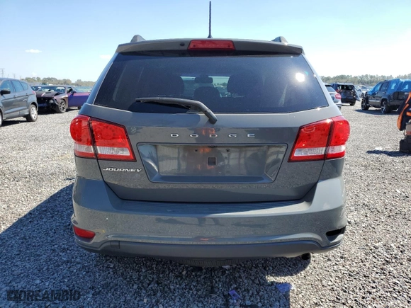 2019 Dodge Journey SE with VIN 3C4PDCBB3KT866560, listed as a Copart auction lot 47003465 with 100,593 mi miles and Non Repairable. Bid and sale history available at carsss.com. Image 6.
