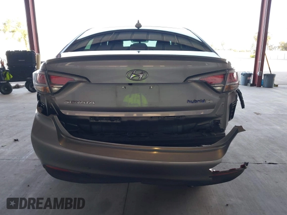 2016 Hyundai Sonata Hybrid SE with VIN KMHE24L19GA041755, listed as a IAAI auction lot 41836917 with 109,863 mi miles. Bid and sale history available at carsss.com. Image 17.