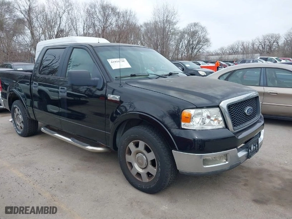 2005 Ford F-150 XLT with VIN 1FTPW12525KF12219, listed as a IAAI auction lot 41816790 with 147,873 mi miles. Bid and sale history available at carsss.com. Image 1.