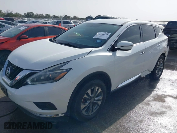 2018 Nissan Murano SV with VIN 5N1AZ2MG7JN202881, listed as a IAAI auction lot 41745321 with 111,567 mi miles and . Bid and sale history available at DreamBid. Image 17.