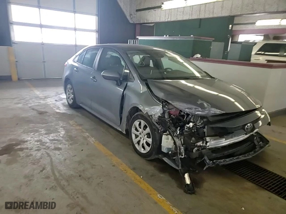 2021 Toyota Corolla LE with VIN 5YFEPMAE4MP217842, listed as a Copart auction lot 44954855 with 71,365 mi miles and Salvage Title. Bid and sale history available at carsss.com. Image 11.