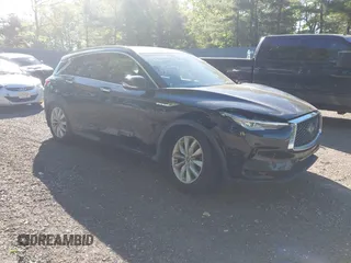 2019 Infiniti QX50 Essential with VIN 3PCAJ5M32KF123757, listed as a IAAI auction lot 42274581 with 113,849 mi miles and . Bid and sale history available at DreamBid. Image 1.