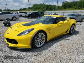 2017 Chevrolet Corvette Z06 1LZ z VIN 1G1YP2D68H5606761, wystawiony jako Copart lot #54241125 z przebiegiem 48 237 mil mil oraz Tytuł czysty. Historia ofert i sprzedaży dostępna na DreamBid. Obrazek 1.