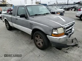 1999 Ford Ranger XL with VIN 1FTYR14V6XPB80381, listed as a Copart auction lot 52106565 with 340,374 mi miles and Salvage Title. Bid and sale history available at carsss.com. Image 10.