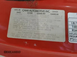 1994 Geo Tracker z VIN 2CNBE18U3R6952403, wystawiony jako Copart lot #79038524 z przebiegiem 271 461 mil mil oraz Szkody całkowita. Historia ofert i sprzedaży dostępna na DreamBid. Obrazek 12.