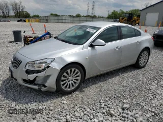 2011 Buick Regal CXL RL1 z VIN W04GN5EC0B1076924, wystawiony jako Copart lot #55494595 z przebiegiem 107 902 mil mil oraz Szkoda całkowita • Salvage title. Historia ofert i sprzedaży dostępna na DreamBid. Obrazek 1.
