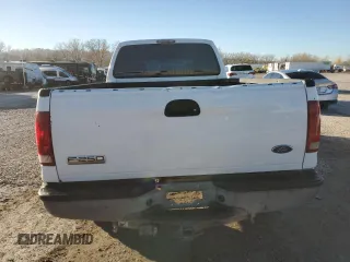 2007 Ford Super Duty F-250 XL with VIN 1FTSW21597EA72969, listed as a Copart auction lot 80543904 with 162,307 mi miles and Salvage Title. Bid and sale history available at carsss.com. Image 6.