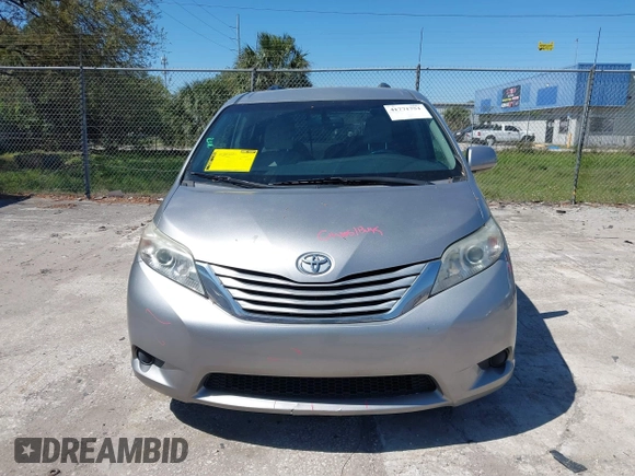 2016 Toyota Sienna LE AAS with VIN 5TDKK3DC8GS728746, listed as a IAAI auction lot 41771751 with 148,774 mi miles. Bid and sale history available at carsss.com. Image 12.