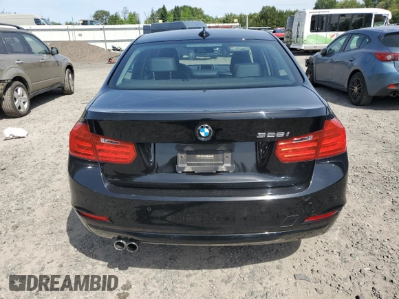 2015 BMW 3 Series 328i with VIN WBA3A5G58FNS91316, listed as a Copart auction lot 58041235 with 65,144 mi miles and Salvage title. Bid and sale history available at DreamBid. Image 6.