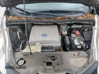 2014 Nissan LEAF SL z VIN 1N4AZ0CP4EC338869, wystawiony jako Copart lot #57100635 z przebiegiem 41 296 mil mil oraz Szkoda całkowita • Salvage title. Historia ofert i sprzedaży dostępna na DreamBid. Obrazek 11.