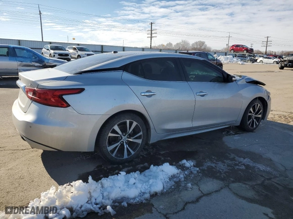 2018 Nissan Maxima SL with VIN 1N4AA6AP6JC361691, listed as a Copart auction lot 44207075 with 69,511 mi miles and Salvage Title. Bid and sale history available at carsss.com. Image 3.