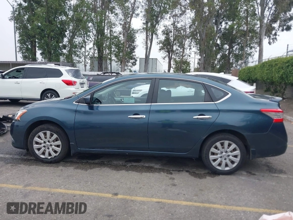 2014 Nissan Sentra S with VIN 3N1AB7AP9EY325863, listed as a IAAI auction lot 42045975 with 143,808 mi miles and . Bid and sale history available at DreamBid. Image 14.