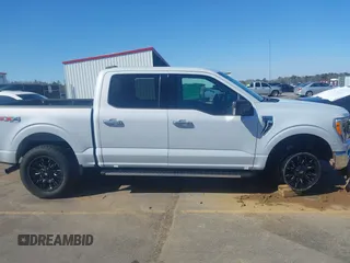 2021 Ford F-150 XL with VIN 1FTFW1E84MKD19960, listed as a IAAI auction lot 41734606 with 48,141 mi miles. Bid and sale history available at carsss.com. Image 13.
