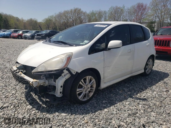 2009 Honda Fit Sport w/Navi with VIN JHMGE88619S012245, listed as a Copart auction lot 54332205 with 139,812 mi miles and Clean Title. Bid and sale history available at carsss.com. Image 1.