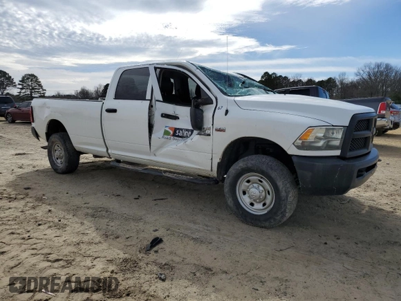 2014 Ram 2500 Tradesman with VIN 3C6TR5HT4EG219293, listed as a Copart auction lot 47954685 with 0 mi miles and Salvage Title. Bid and sale history available at carsss.com. Image 4.