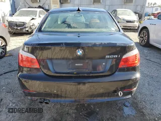 2010 BMW 5 Series 528i with VIN WBANU5C59AC460673, listed as a Copart auction lot 49471175 with 130,726 mi miles and Clean Title. Bid and sale history available at carsss.com. Image 6.
