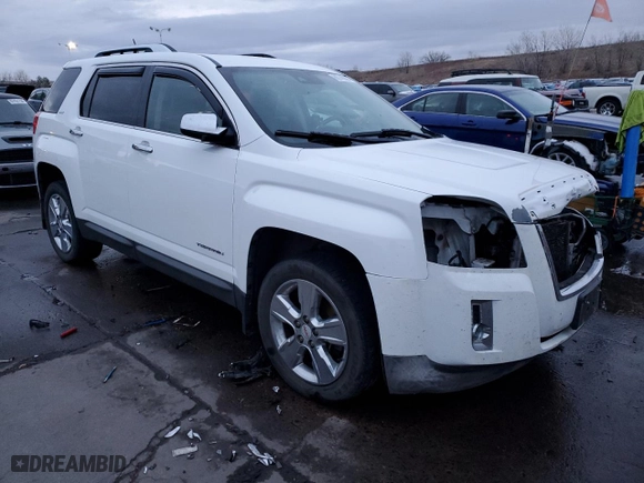 2015 GMC Terrain SLT with VIN 2GKFLYE38F6148615, listed as a Copart auction lot 86740884 with 127,019 mi miles and Salvage Title. Bid and sale history available at carsss.com. Image 4.