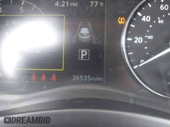 2023 Nissan Kicks SV with VIN 3N1CP5CV2PL488154, listed as a IAAI auction lot 42243416 with 36,535 mi miles and . Bid and sale history available at DreamBid. Image 7.