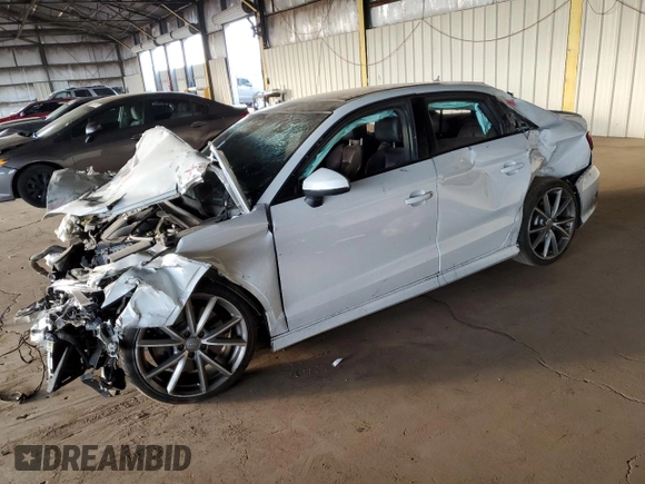 2016 Audi S3 Prestige z VIN WAUF1GFF0G1027664, wystawiony jako Copart lot #42607115 z przebiegiem Nie podano mil oraz Szkody całkowita. Historia ofert i sprzedaży dostępna na DreamBid. Obrazek 1.