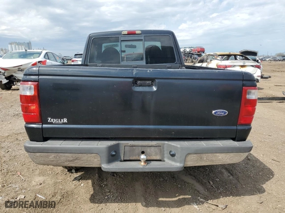 2002 Ford Ranger XL Fleet with VIN 1FTYR44U82PA99805, listed as a Copart auction lot 54264745 with 168,923 mi miles and Clean Title. Bid and sale history available at carsss.com. Image 6.