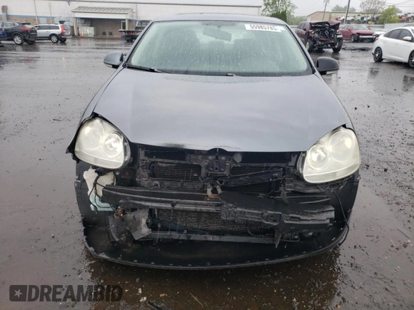 2008 Volkswagen Jetta SE with VIN 3VWRZ71K38M025776, listed as a Copart auction lot 55985785 with 200,694 mi miles and Salvage title. Bid and sale history available at DreamBid. Image 5.