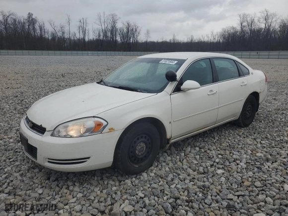 2006 Chevrolet Impala Police Pkg Unmarked Police Pkg 9C3 with VIN 2G1WS581669422179, listed as a Copart auction lot 81821844 with 108,491 mi miles and Clean Title. Bid and sale history available at carsss.com. Image 1.