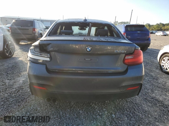 2016 BMW 2 Series 228i xDrive with VIN WBA1G9C55GV598656, listed as a Copart auction lot 68851973 with 111,548 mi miles. Bid and sale history available at carsss.com. Image 6.