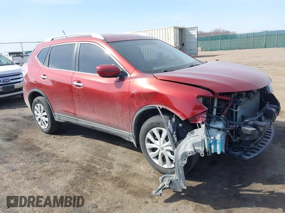 2016 Nissan Rogue S with VIN JN8AT2MV2GW143377, listed as a IAAI auction lot 41761726 with 113,177 mi miles. Bid and sale history available at carsss.com. Image 1.