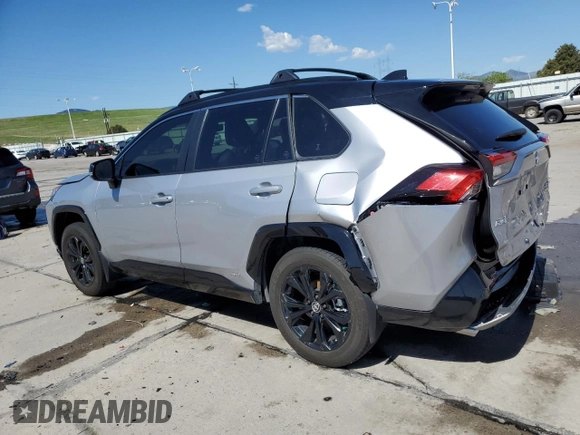 2023 Toyota RAV4 Hybrid XSE with VIN JTME6RFV3PD543597, listed as a Copart auction lot 56715555 with 33,092 mi miles and Salvage title. Bid and sale history available at DreamBid. Image 2.