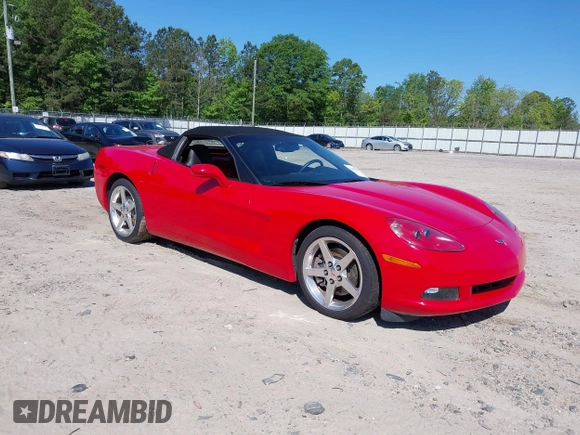 2005 Chevrolet Corvette with VIN 1G1YY34U755127969, listed as a IAAI auction lot 42188519 with 50,101 mi miles and . Bid and sale history available at DreamBid. Image 1.