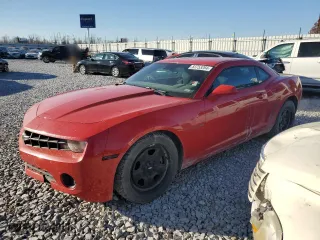 2013 Chevrolet Camaro LS with VIN 2G1FE1E30D9239122, listed as a Copart auction lot 83753264 with 99,959 mi miles and Salvage Title. Bid and sale history available at carsss.com. Image 1.