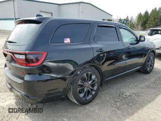 2019 Dodge Durango R/T with VIN 1C4SDJCT8KC745282, listed as a Copart auction lot 52192155 with 92,084 mi miles and Salvage Title. Bid and sale history available at carsss.com. Image 3.