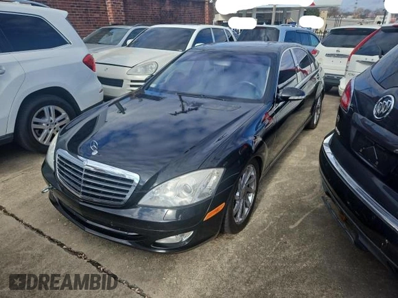 2007 Mercedes-Benz S 550 with VIN WDDNG71XX7A072453, listed as a Copart auction lot 84865234 with 155,116 mi miles and Clean Title. Bid and sale history available at DreamBid. Image 2.