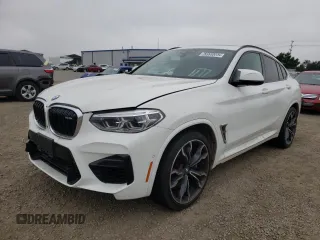 2020 BMW X4 M Competition z VIN 5YMUJ0C08L9B43928, wystawiony jako Copart lot #63555382 z przebiegiem 12 701 mil mil oraz . Historia ofert i sprzedaży dostępna na DreamBid. Obrazek 2.