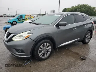 2016 Nissan Murano SL z VIN 5N1AZ2MH6GN139094, wystawiony jako Copart lot #55594325 z przebiegiem 73 063 mil mil oraz Szkoda całkowita • Salvage title. Historia ofert i sprzedaży dostępna na DreamBid. Obrazek 1.