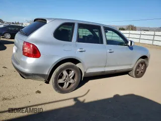 2004 Porsche Cayenne S with VIN WP1AB29P54LA65858, listed as a Copart auction lot 88261105 with 99,194 mi miles and Salvage Title. Bid and sale history available at carsss.com. Image 3.
