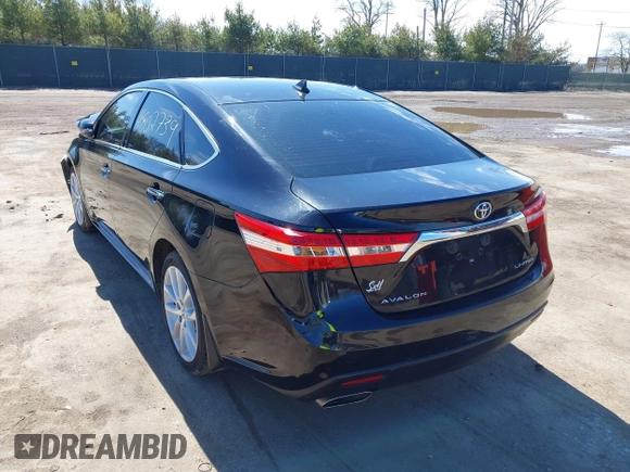 2015 Toyota Avalon Limited with VIN 4T1BK1EB4FU167932, listed as a IAAI auction lot 41802739 with 132,690 mi miles and . Bid and sale history available at DreamBid. Image 3.