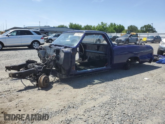 1967 Chevrolet El Camino z VIN 136807Z126387, wystawiony jako Copart lot #57278525 z przebiegiem 93 487 mil mil oraz Szkoda całkowita • Salvage title. Historia ofert i sprzedaży dostępna na DreamBid. Obrazek 1.