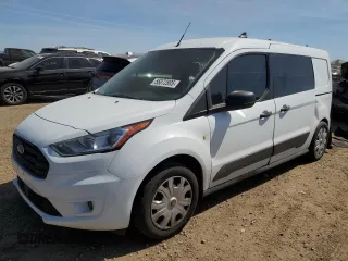 2019 Ford Transit Connect XLT with VIN NM0LS7F24K1430228, listed as a Copart auction lot 56072885 with 128,713 mi miles and Salvage title. Bid and sale history available at DreamBid. Image 1.