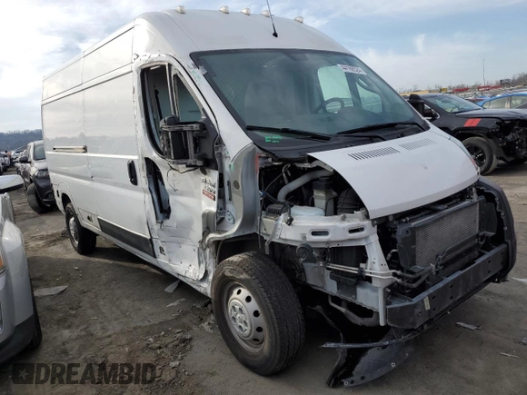 2019 Ram ProMaster Cargo with VIN 3C6URVHG8KE504013, listed as a Copart auction lot 58715384 with 275,798 mi miles and Non Repairable. Bid and sale history available at DreamBid. Image 4.