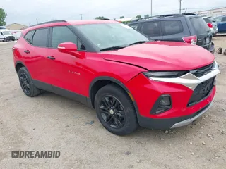 2020 Chevrolet Blazer LT with VIN 3GNKBCR45LS662204, listed as a IAAI auction lot 42458323 with 83,502 mi miles and . Bid and sale history available at DreamBid. Image 1.