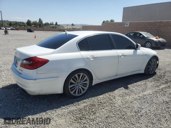 2013 Hyundai Genesis 3.8L с VIN KMHGC4DD6DU250346, выставлен на аукционе Copart как лот 57422475 с пробегом 135 559 миль миль и Списание • Salvage title. История ставок и продаж доступна на DreamBid. Изображение 3.