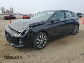 2018 Hyundai Elantra GT with VIN KMHH35LE3JU067826, listed as a Copart auction lot 62573084 with 93,364 mi miles and Salvage Title. Bid and sale history available at carsss.com. Image 1.