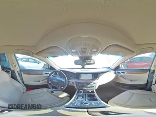 2017 Genesis G80 5.0L Ultimate with VIN KMHGN4JF9HU173414, listed as a Copart auction lot 48376955 with 105,963 mi miles and Salvage Title. Bid and sale history available at carsss.com. Image 13.