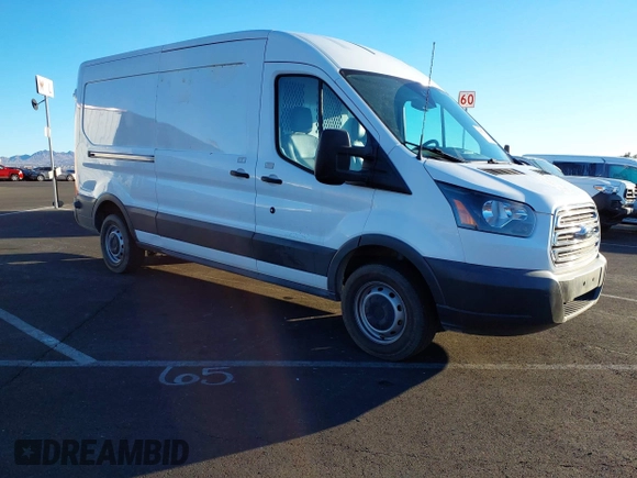 2018 Ford Transit with VIN 1FTBW2CM7JKA88309, listed as a IAAI auction lot 41627728 with 55,613 mi miles and . Bid and sale history available at DreamBid. Image 1.